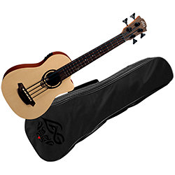 Tiki Bass Fretless Pan-Coupé Électro LAG
