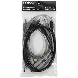 Câbles patch minijack TS (lot de 8) Moog