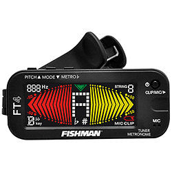 ACC-TUN-FT4 Accordeur Métronome pince Fishman
