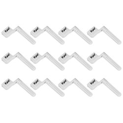 Sachet de 12 tourne-mécaniques blanc Dunlop