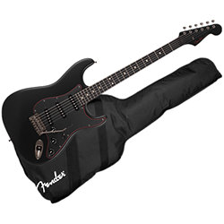 Hybrid II Stratocaster Black Limited Edition Made In Japan + Housse Fender