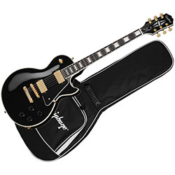 Les Paul Custom Ebony + Housse Epiphone