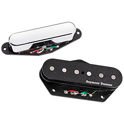 Hot Chicken Tele Set Nickel Black Seymour Duncan