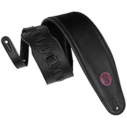 MSS2-4-BLK Sangle basse Cuir rembourré 11 cm Black Levy s