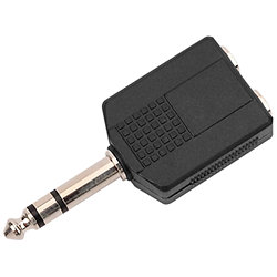 Adaptateur 2 Jack mono / Jack stéréo Shiver