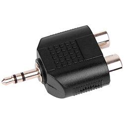 Adaptateur 2 RCA / Jack stéréo Shiver