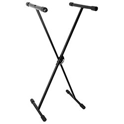Stand clavier en X Noir Shiver