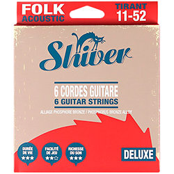 6 Cordes Folk Deluxe 11-52 Shiver