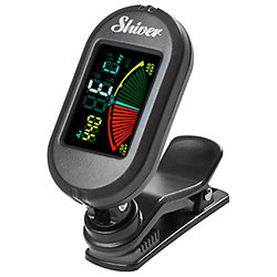 Accordeur chromatique à pince Noir Shiver
