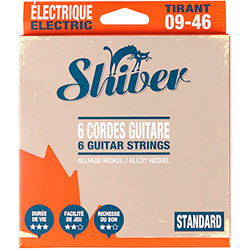 6 Cordes électriques Standard 09-46 Shiver