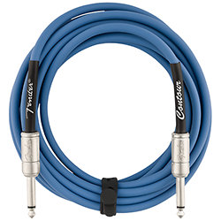 Contour Series Instrument Cable, 4,5m, Lake Placid Blue Fender