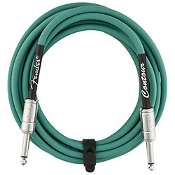Contour Series Instrument Cable, 4,5m, Sherwood Green Fender