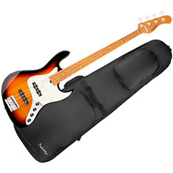MetroExpress Vintage JJ Tobacco Sunburst 4 Cordes Touche Érable Sadowsky
