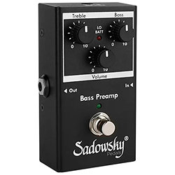 SBP-2 Pédale de préampli basse Sadowsky