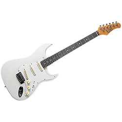 Squier Bullet Stratocaster HT HSS (LAU) - arctic white Str