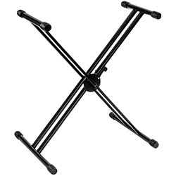 QL646 Stand Clavier X double "Performer" Quik Lok