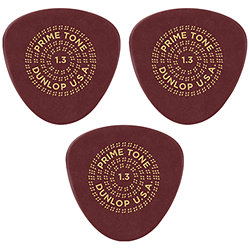 515P130 Primetone Semi-Rond Smooth 1,30 mm Sachet de 3 Dunlop