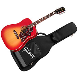 Hummingbird Special Satin Vintage Cherry Sunburst + Housse Gibson