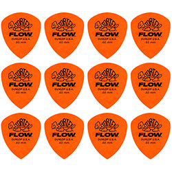 558P060 Tortex Flow Standard 0,60 mm Sachet de 12 Dunlop