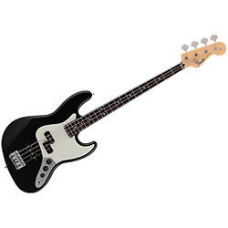 Hybrid II Jazz Bass PJ Black Made in Japan + Housse Fender
