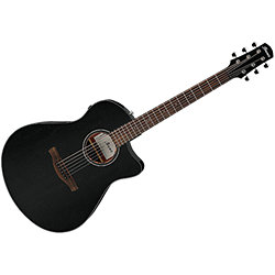 AAM340CE RUB Rustic Black High Gloss Ibanez