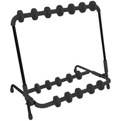 GS350-BB Stand pour 6 guitares avec disques de séparation Quik Lok