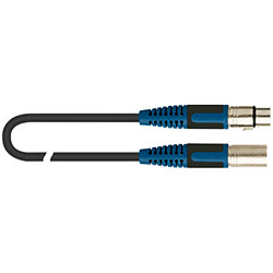 RKSM340-2 XLR - XLR mâle/XLR femelle 2 m Quik Lok