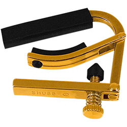 C9B Capodastre pour ukulélé Laiton Shubb