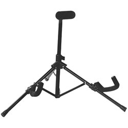 GL1F Stand guitare folk pliable avec housse - noir RTX