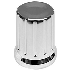 Chroma Caps Thin Encorder V2 Chrome Silver DJ TechTools