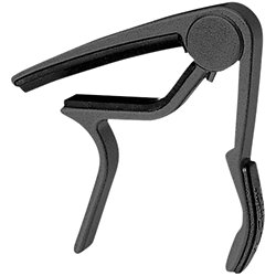86MB Capodastre Trigger Mandoline Black Dunlop
