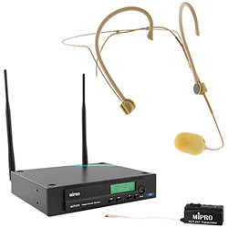 MU 210D Lithium Pack Micro serre-tête sans fil Mipro