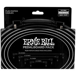 6462 Multipack câble de patch Flex Black Ernie Ball