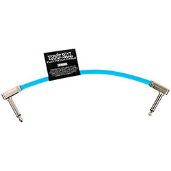 6455 Câble de patch Flex 15 cm Blue Ernie Ball