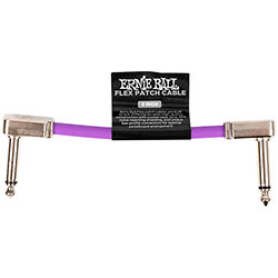 6446 Câble de patch Flex 7,5 cm Purple Ernie Ball