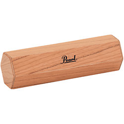 PGA-32W Wood Hex Ganzas Long Pearl