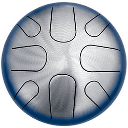 PMTD8GMF-687 Awakening Tongue Drum Blue Burst Pearl
