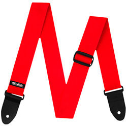 D07-01RD Poly Red Strap Dunlop