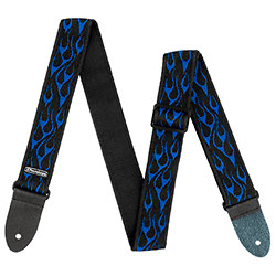 D3811BL Classic Flambe Blue Strap Dunlop