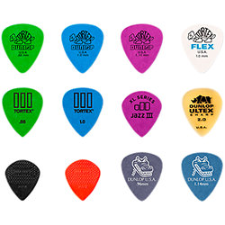 PVP113 Variety Pack Electric Sachet de 12 Dunlop