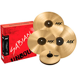 25005XCP AAX Promotional set 14'' - 16'' - 21'' - 18'' Sabian