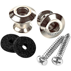 2PSLS031N Straplok Dual Design Nickel (lot de 2) Dunlop