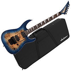 MJ Series Dinky DKRP EB Japan Transparent Blue Burst + Etui Jackson