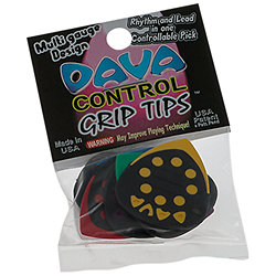 Médiators Grip Tips Delrin Sachet de 6 DAVA