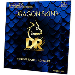 Dragon Skin Phosphore Bronze acoustique guitar Light 12-54 DR Strings
