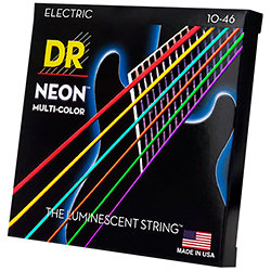 NMCE-10 Hi-Def Neon Multi-Color 10-46 DR Strings