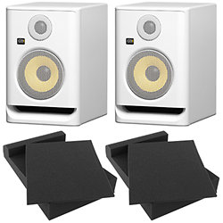 RP5 G5 White (La paire) + Monisoft 5 Krk