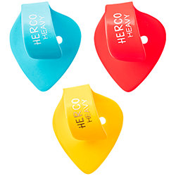 HE113P Médiator pouce Heavy Sachet de 3 Herco