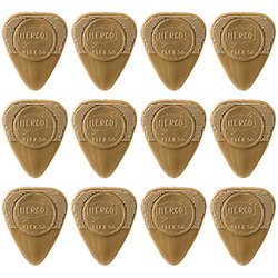 HE210P Médiator nylon Medium Sachet de 12 Herco