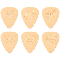 HEV211U66P Médiator Custom '66 Ultex Heavy Sachet de 6 Herco